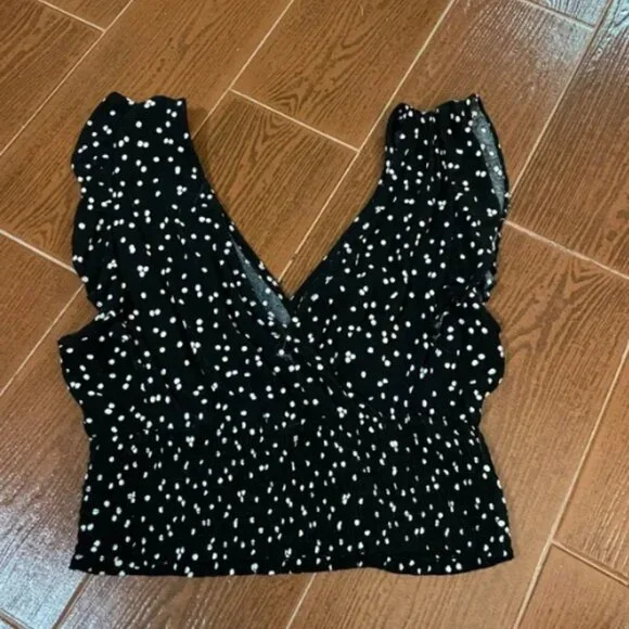 Paper Crane Crop Top Size M - Picture 6 of 6